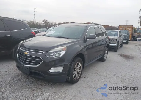 2016 Chevrolet Equinox Lt из США, поврежденный, VIN 2GNALCEK9G6100646